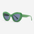 Butterfly-shaped with 3D effect Acetate Female Sunglasses  22A8074